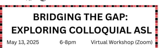 Picture of SSC - Bridging the Gap: Exploring Colloquial ASL